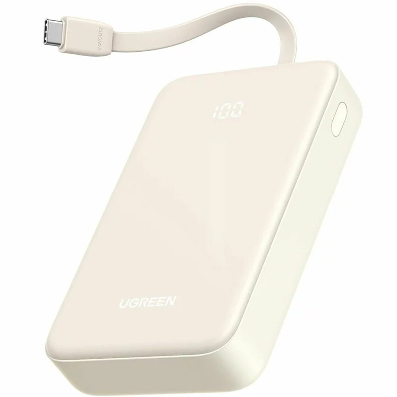 Batteria Esterna UGREEN PB505, 20000mAh, 22.5W, QC + PD, 1 x USB-A - 2 x USB-C, Beige