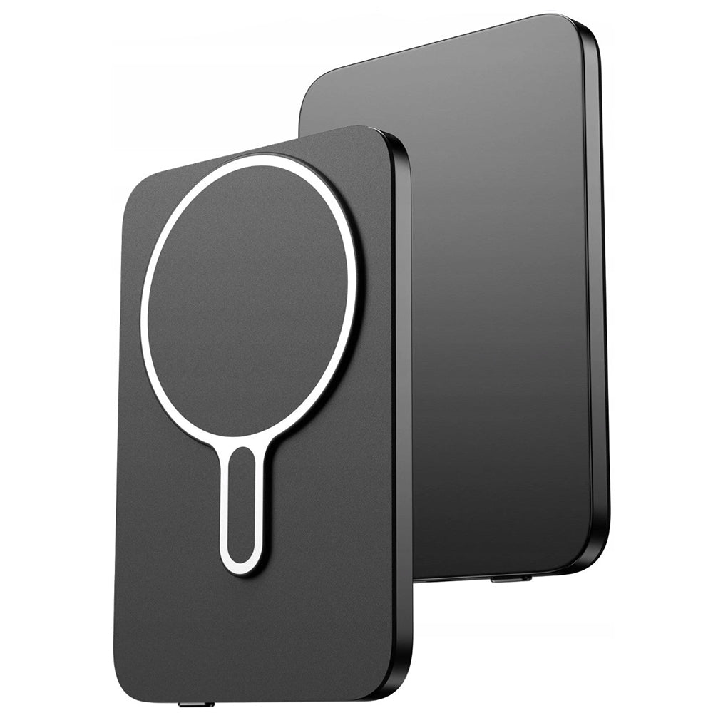 Batteria Esterna Wireless 3MK MagSnap Go, 5000mAh, 20W, PD + FQI, 1 x QI - 1 x USB-C, Grigio