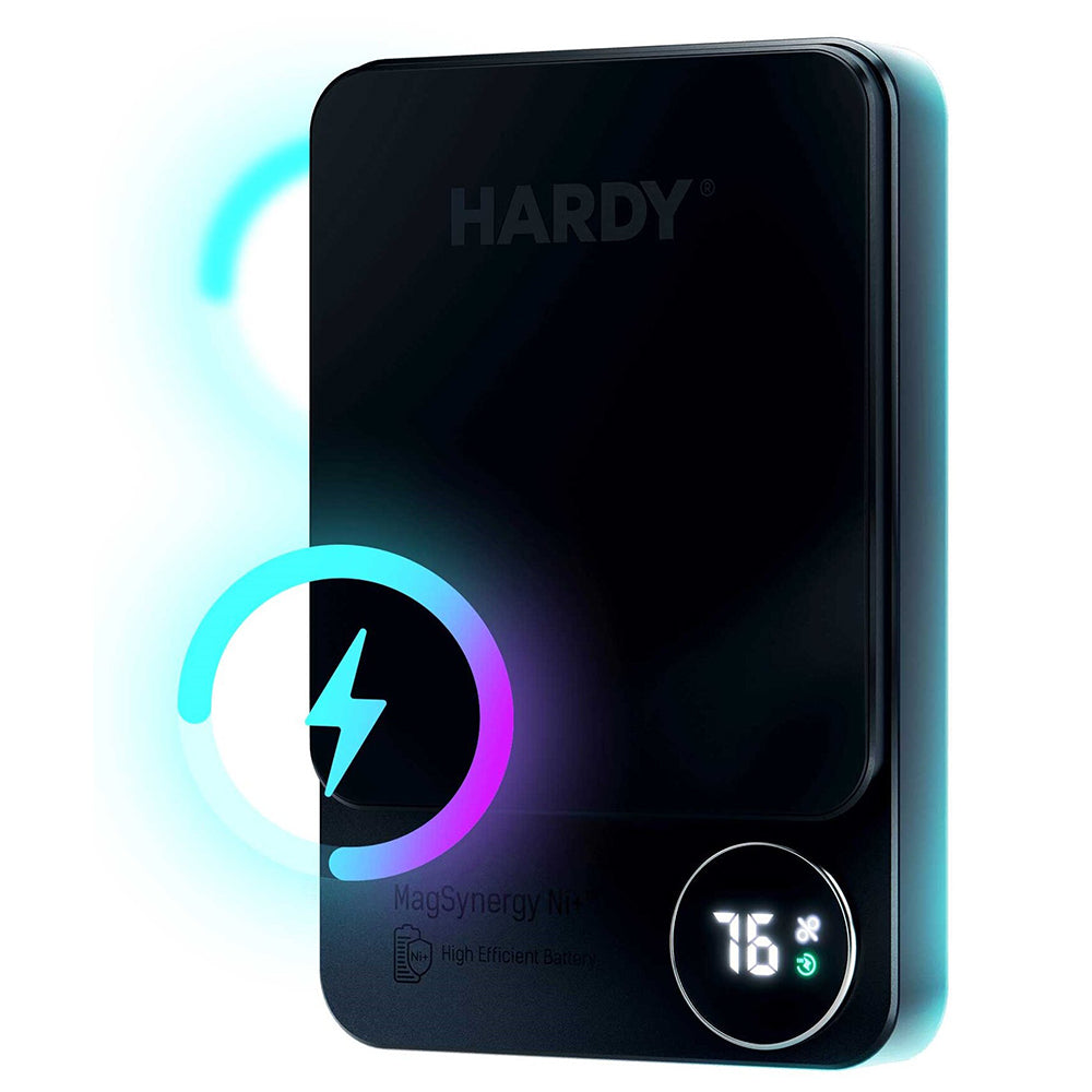 Batteria Esterna Wireless 3MK MagSynergy Ni+, 5000mAh, 22.5W, PD + FQI, 1 x QI - 1 x USB-C, Nera