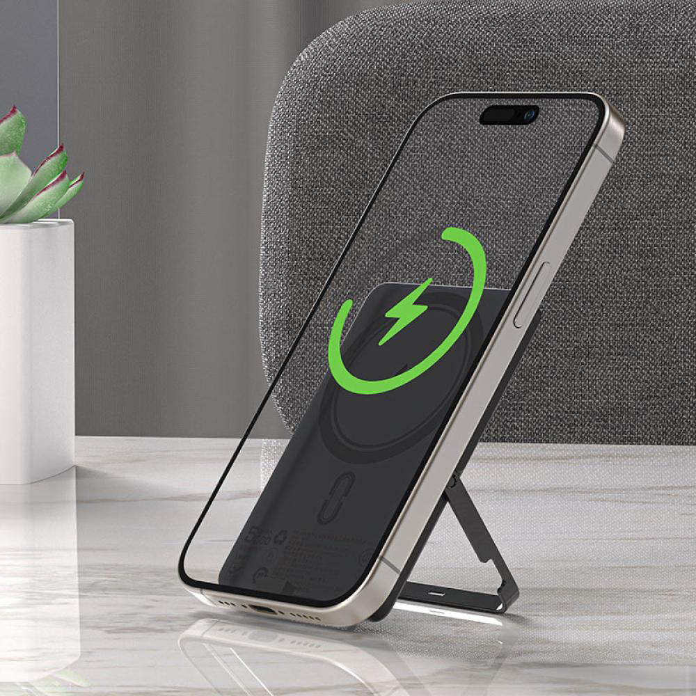 Batteria Esterna Wireless Acefast M17, 10000mAh, 22.5W, PD + FQI, 1 x QI - 1 x USB-C, Nera