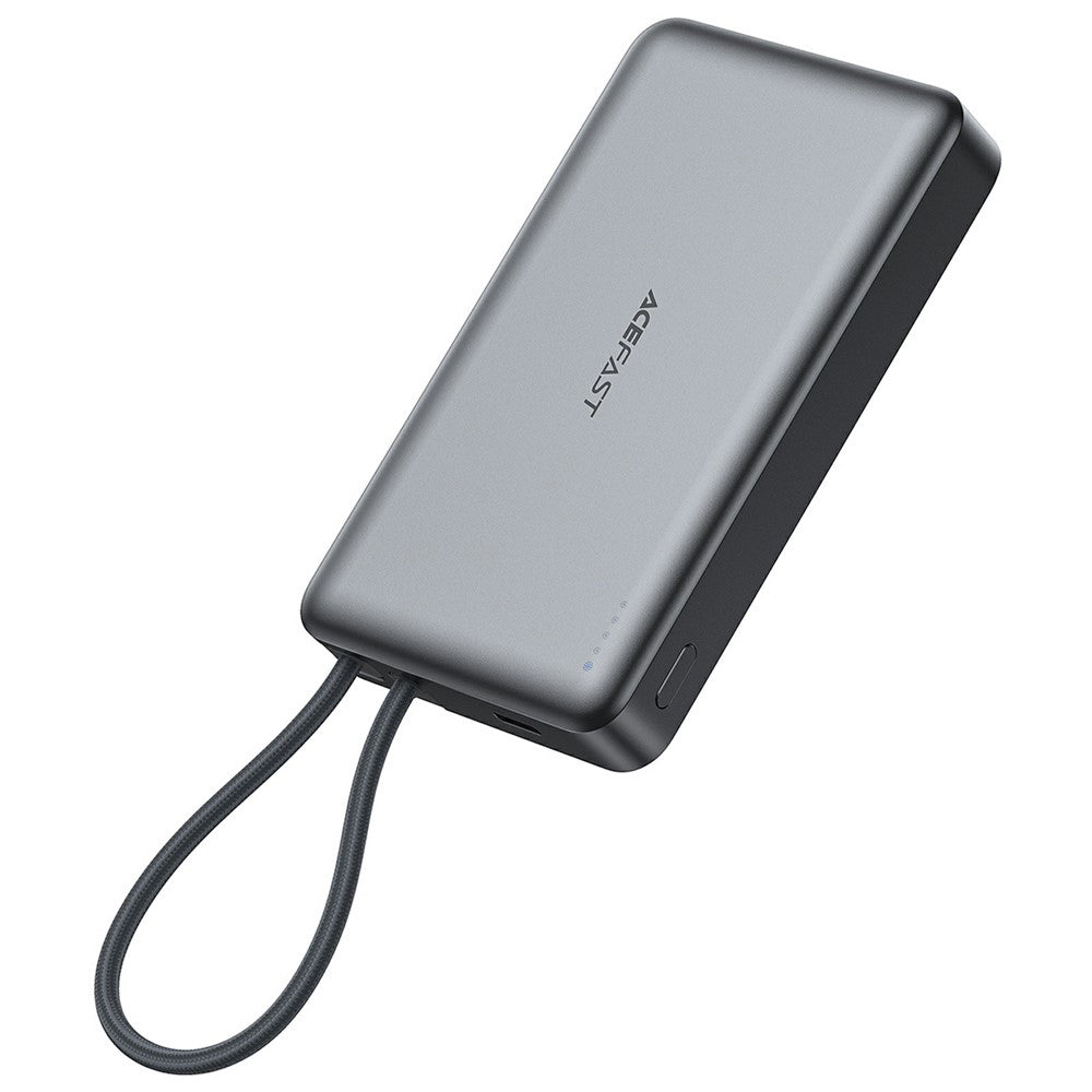Batteria Esterna Wireless Acefast M18, 10000mAh, 22.5W, PD + FQI, 1 x QI - 2 x USB-C, Nera