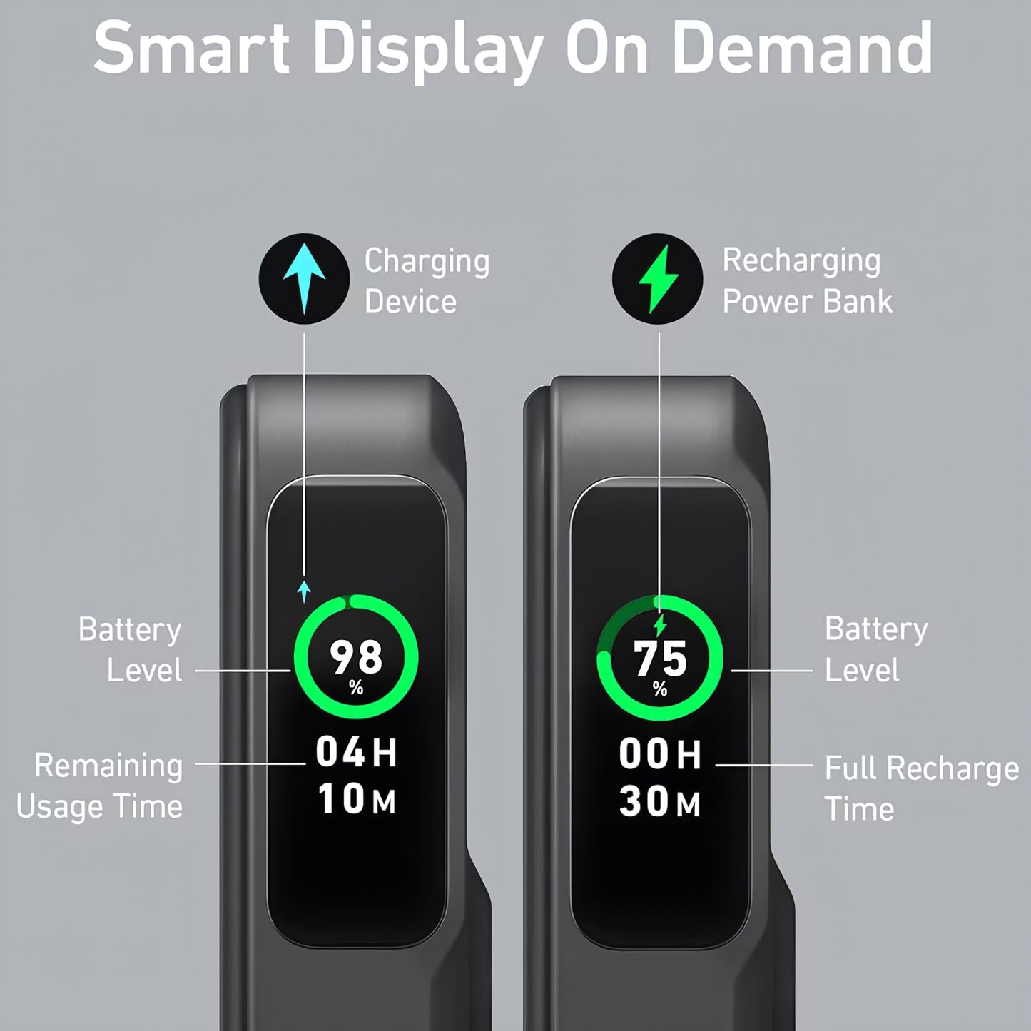 Batteria esterna wireless Anker MagGo, 10000mAh, 27W, PD + FQI, 1 x QI - 1 x USB-C, nero A1654G11