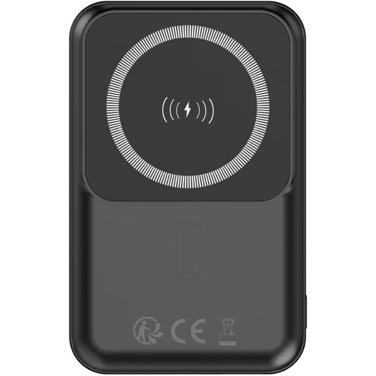 Forever MATB-100 Batteria esterna wireless, 10000mAh, 22,5W, QC + PD + FQI, 1 x QI - 1 x USB-A - 1 x USB-C, nero