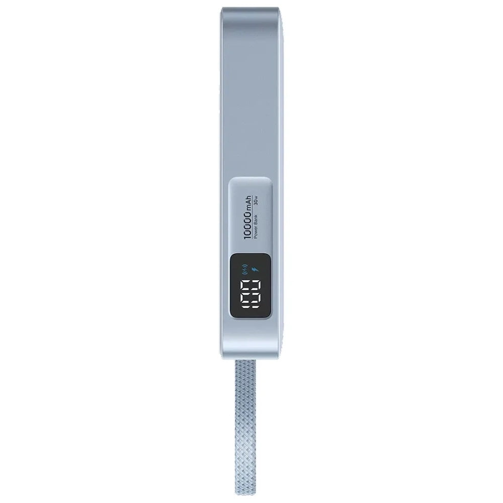 Batteria Esterna Wireless UGREEN MagFlow PB773 (65958B), 10000mAh, 25W, PD + FQI, 1 x QI - 2 x USB-C, Blu
