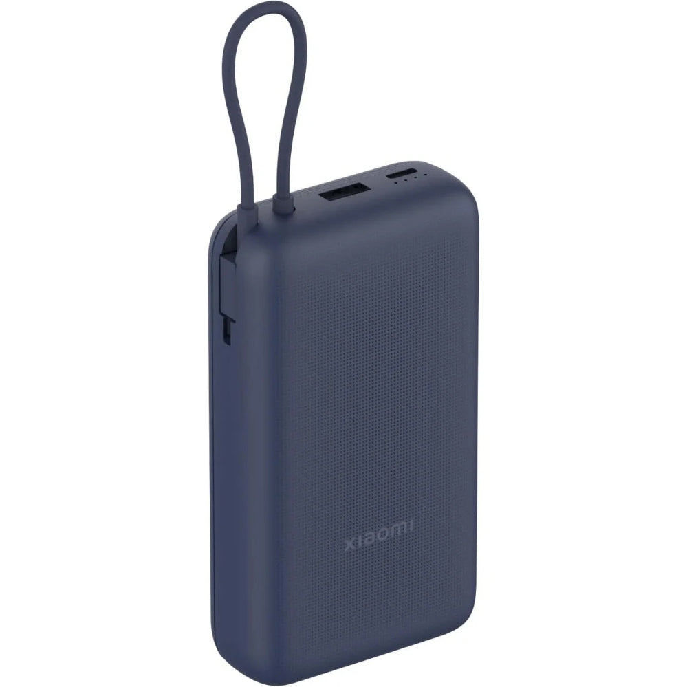 Batteria Esterna Xiaomi, 20000mAh, 33W, QC + PD, 1 x USB-A - 2 x USB-C, Blu BHR8975GL