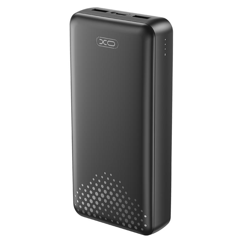 Batteria Esterna XO Design PB313, 20000mAh, 10W, 2 x USB-A, Nera