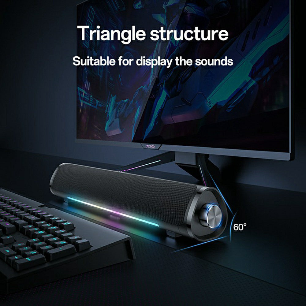 Cassa Bluetooth Yesido YSW27, 10W, RGB, Nera