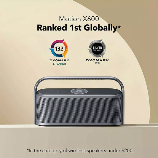 Altoparlante Bluetooth portatile Anker SoundCore Motion X600, 50W, impermeabile, nero A3130011