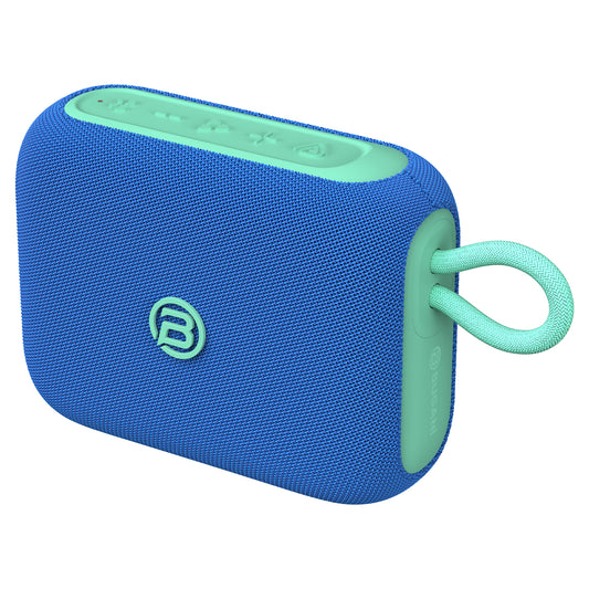 Cassa Portatile Bluetooth Bugani Rove Go 5, 12W, TWS, Impermeabile, Blu