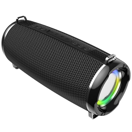 Cassa Portatile Bluetooth HOCO HC2, 2 x 5W, TWS, RGB, Nera