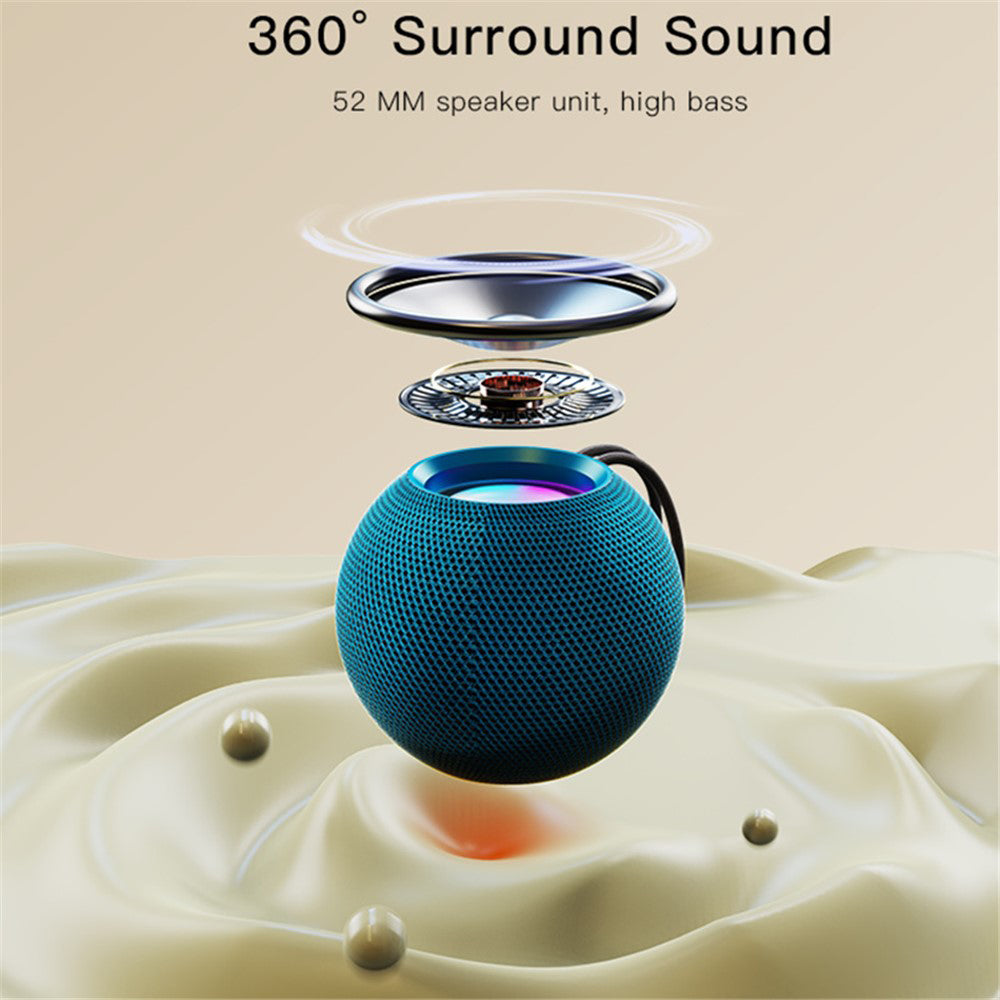 Cassa Portatile Bluetooth Yesido YSW13, 5W, RGB, Blu
