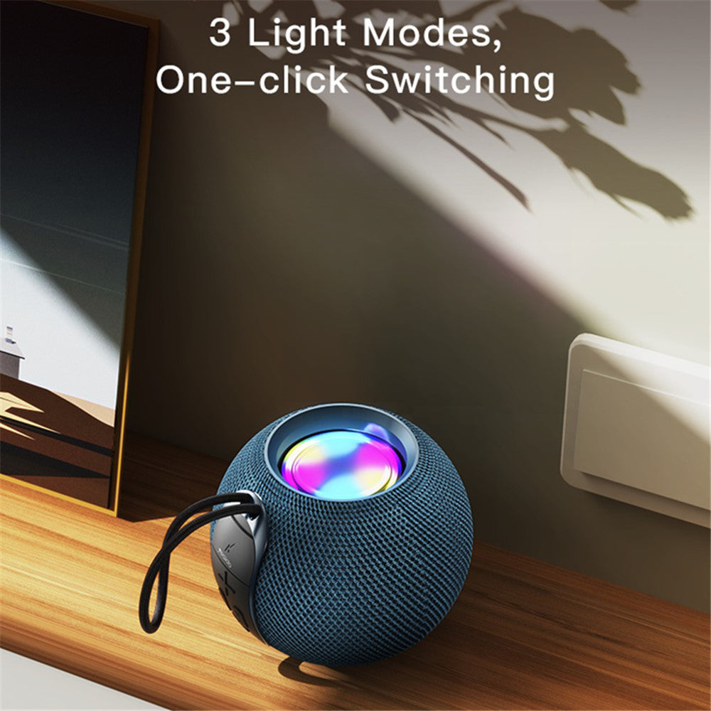 Cassa Portatile Bluetooth Yesido YSW13, 5W, RGB, Blu