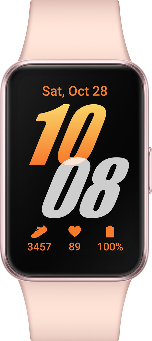 Samsung Galaxy Fit3 Fitness Wristband, Gold Pink SM-R390NIDAEUE