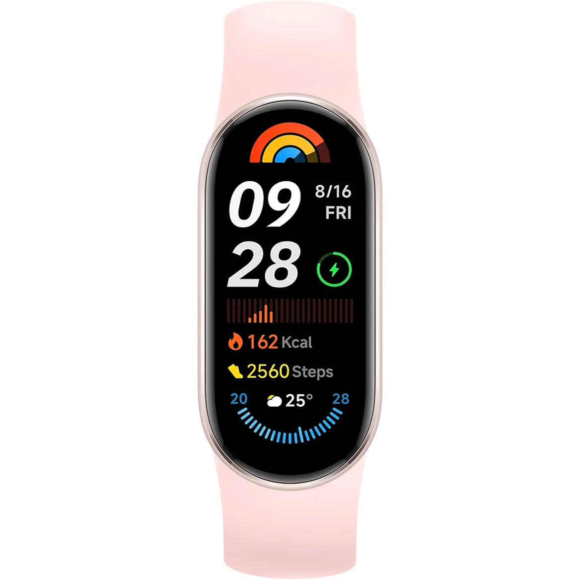 Braccialetto Fitness Xiaomi Mi Smart Band 9, Rosa BHR8345GL