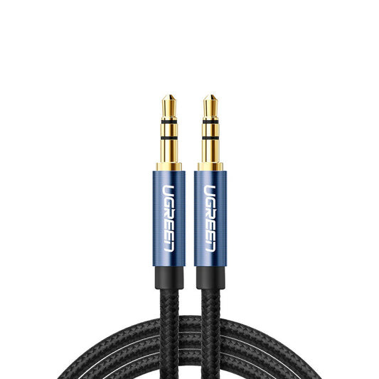 Audio Cable 3.5mm - 3.5mm UGREEN AV112, 1.5m, Blue