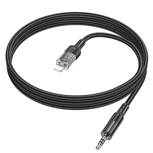 Cavo Audio Lightning - 3.5mm HOCO UPA27, 1.2m, Nero
