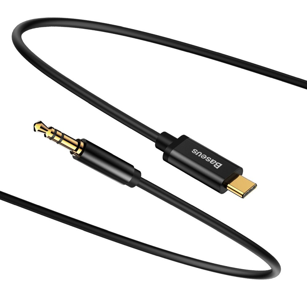 Cavo Audio USB-C - 3.5mm Baseus Yiven M01, 1.2m, Nero CAM01-01