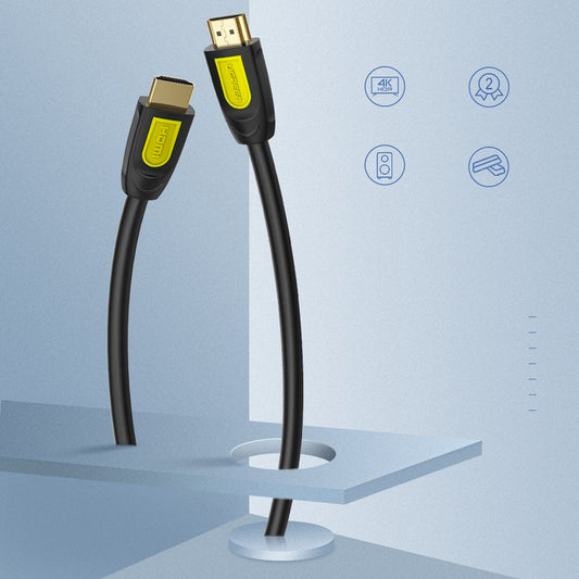 Cavo Video UGREEN HD101, HDMI - HDMI, 4K, 2m, Nero Giallo
