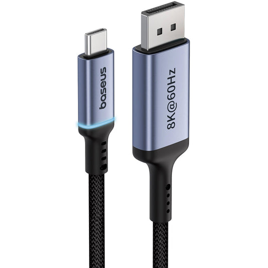 Cavo Audio e Video USB-C - DisplayPort Baseus Ultra Clarity, 8K, 2m, Nero B0063370D111-01