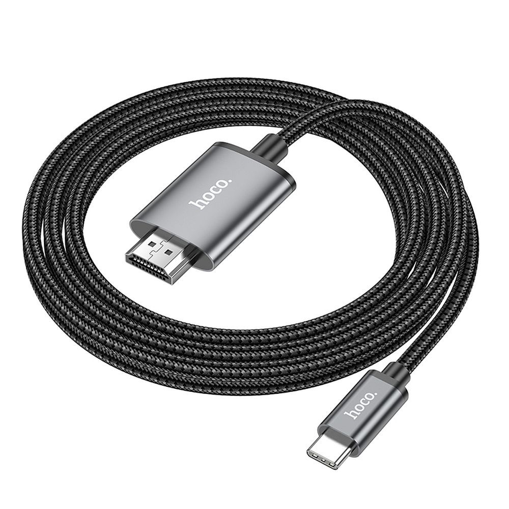 Cavo Audio e Video USB-C - HDMI HOCO UA27, 2m, Grigio