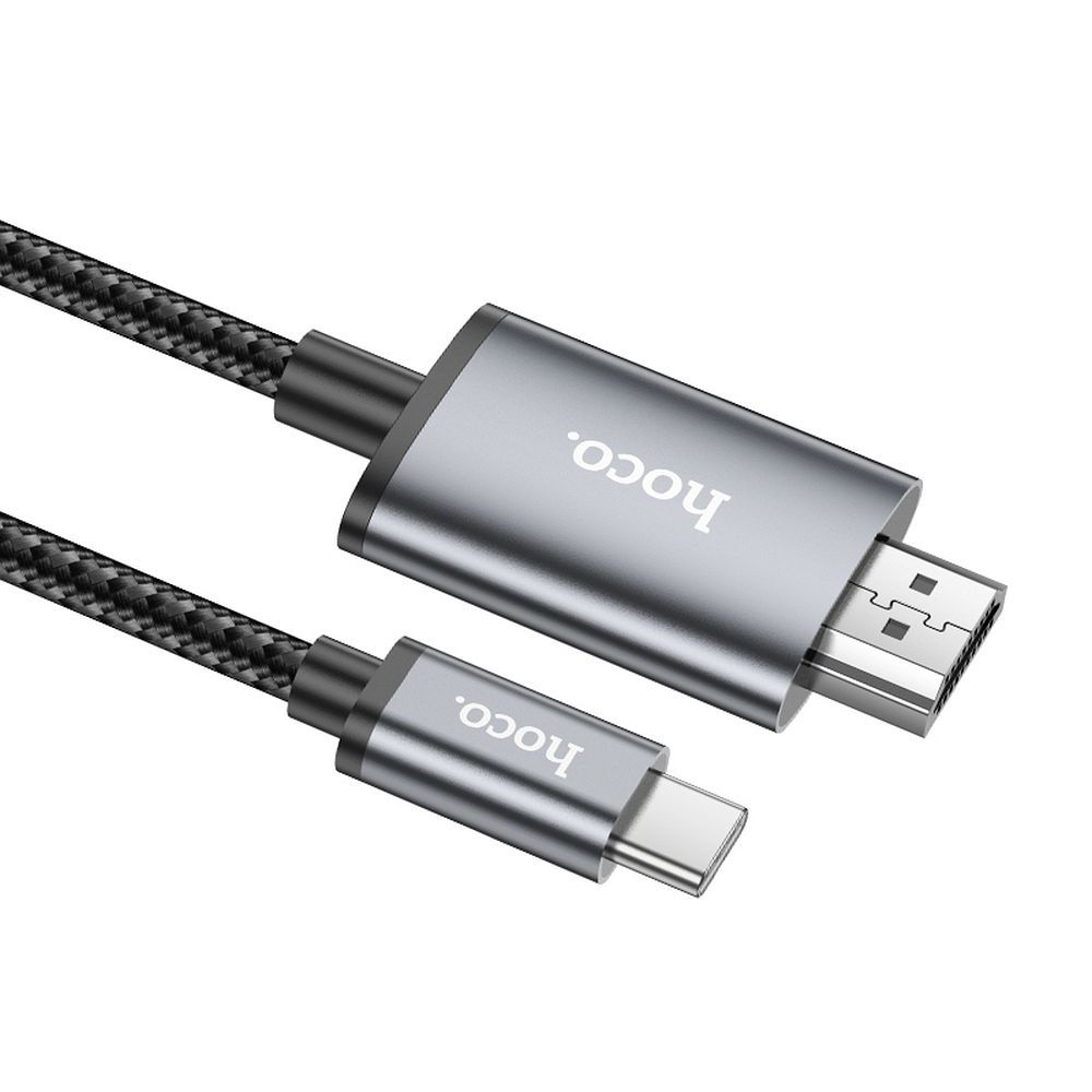 Cavo Audio e Video USB-C - HDMI HOCO UA27, 2m, Grigio