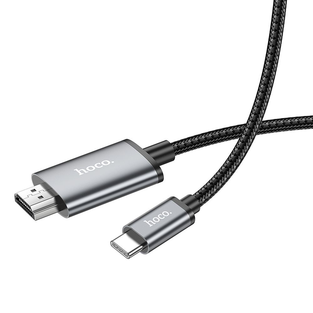 Cavo Audio e Video USB-C - HDMI HOCO UA27, 2m, Grigio