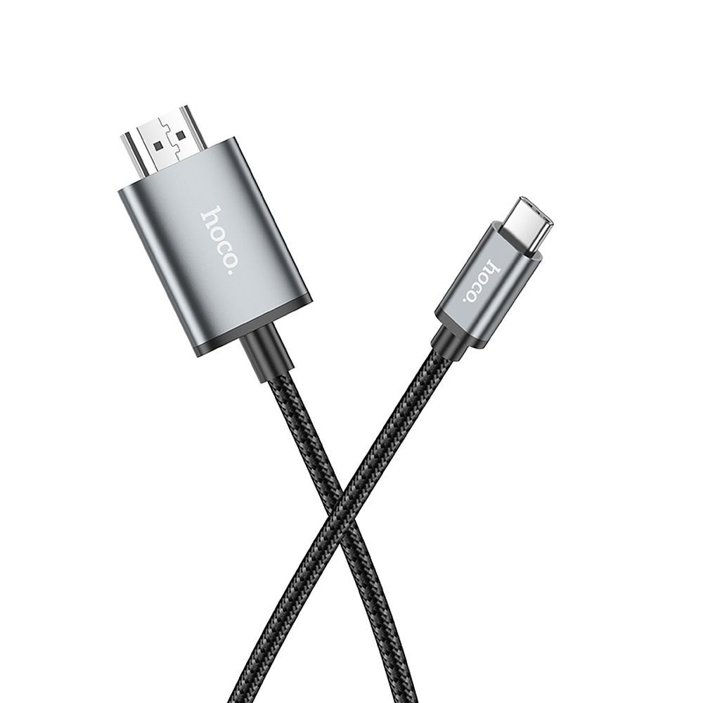 Cavo Audio e Video USB-C - HDMI HOCO UA27, 2m, Grigio