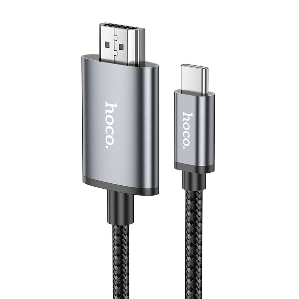 Cavo Audio e Video USB-C - HDMI HOCO UA27, 2m, Grigio