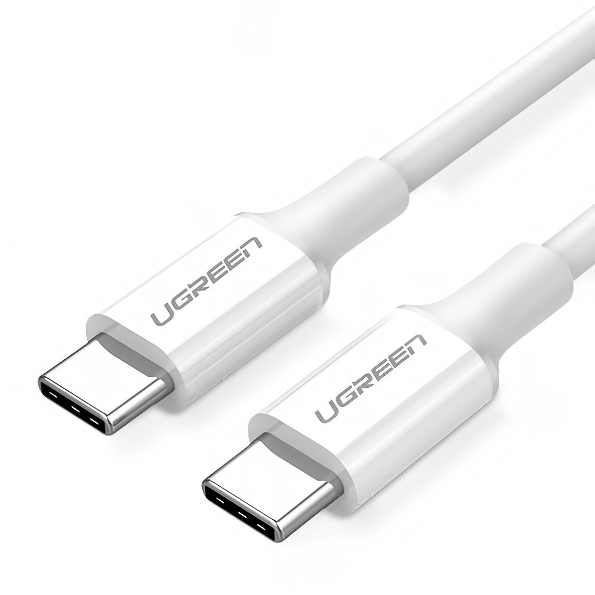 Cavo dati e ricarica USB-C - USB-C UGREEN US264, 60W, 1,5m, Bianco