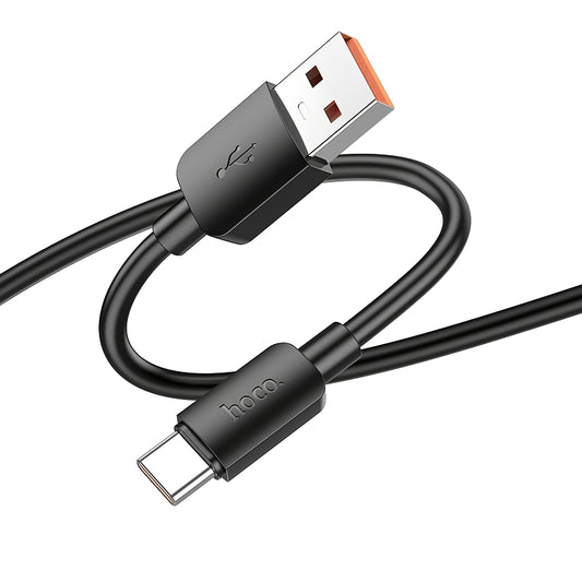 Cavo dati e ricarica USB-A - USB-C HOCO X96, 100W, 1m, nero