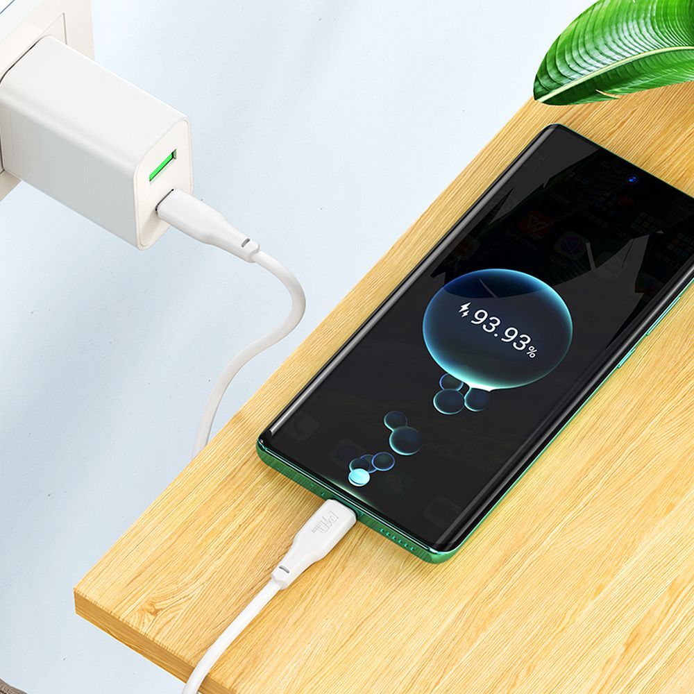 Cavo dati e ricarica USB-C - USB-C HOCO X93, 100W, 1m, bianco
