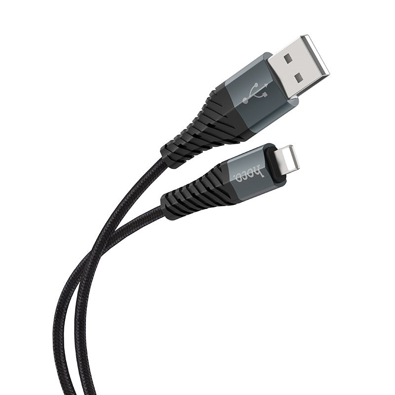 Cavo dati e ricarica USB-A - Lightning HOCO X38 Cool, 18W, 1m, nero