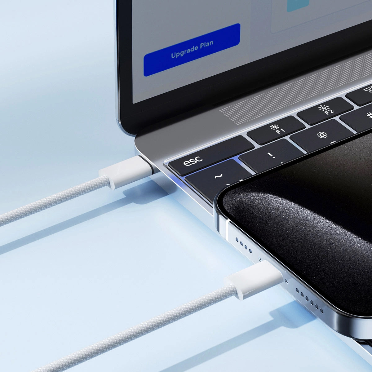 Cavo dati e ricarica USB-C - USB-C Joyroom S-A45, 60W, 1m, bianco