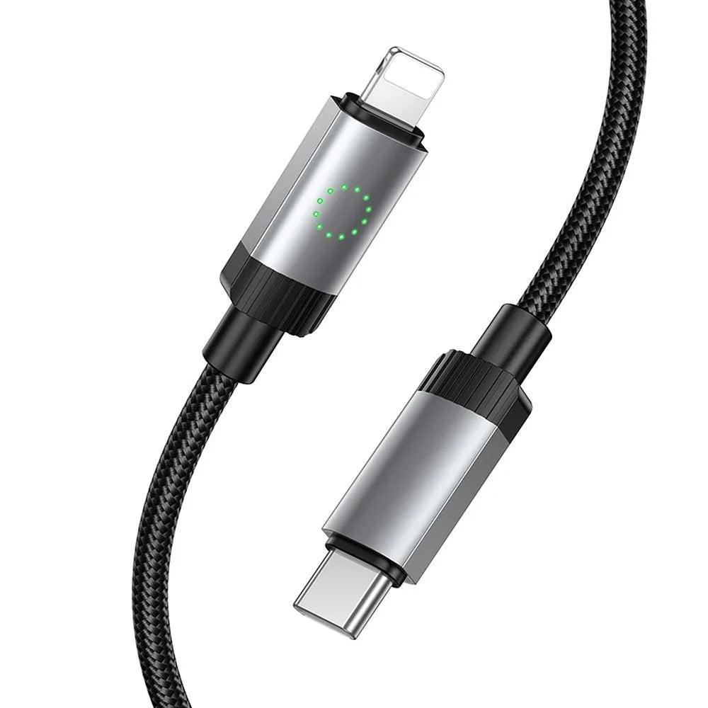 Cavo Dati e Ricarica USB-C - Lightning HOCO X117, 27W, 1m, Nero