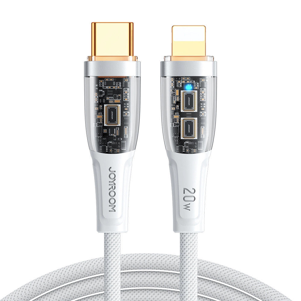 Cavo Dati e Ricarica USB-C - Lightning Joyroom S-CL020A3, 20W, 1,2m, Bianco