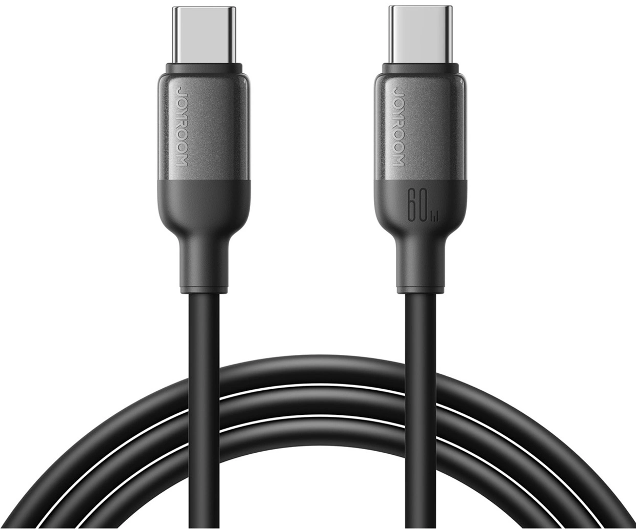Cavo Dati e Ricarica USB-C - USB-C Joyroom S-A62 Lively, 60W, 1,2m, Nero