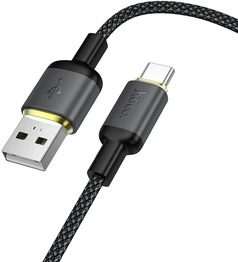 Cavo Dati e Ricarica USB-A - USB-C HOCO X128 Benefit, 36W, 1m, Nero