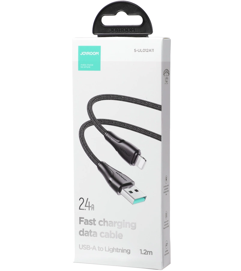 Cavo Dati e Ricarica USB-A - Lightning Joyroom S-A11, 18W, 1.2m, Nero