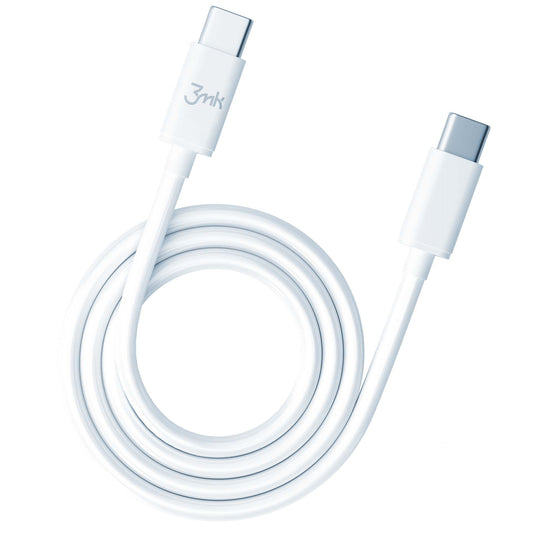 Cavo Dati e Ricarica USB-C - USB-C 3MK Hyper, 100W, 2m, Bianco