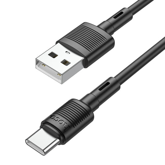 Cavo Dati e Ricarica USB-A - USB-C HOCO X83 Victory, 20W, 1m, Nero