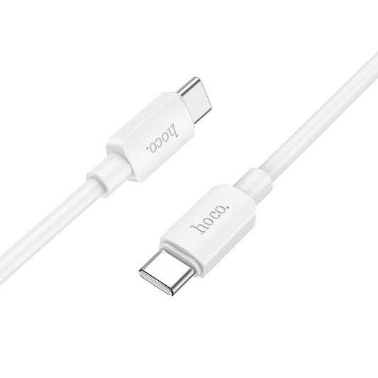Cavo dati e ricarica USB-C - USB-C HOCO HOCO X96, 60W, 1m, bianco