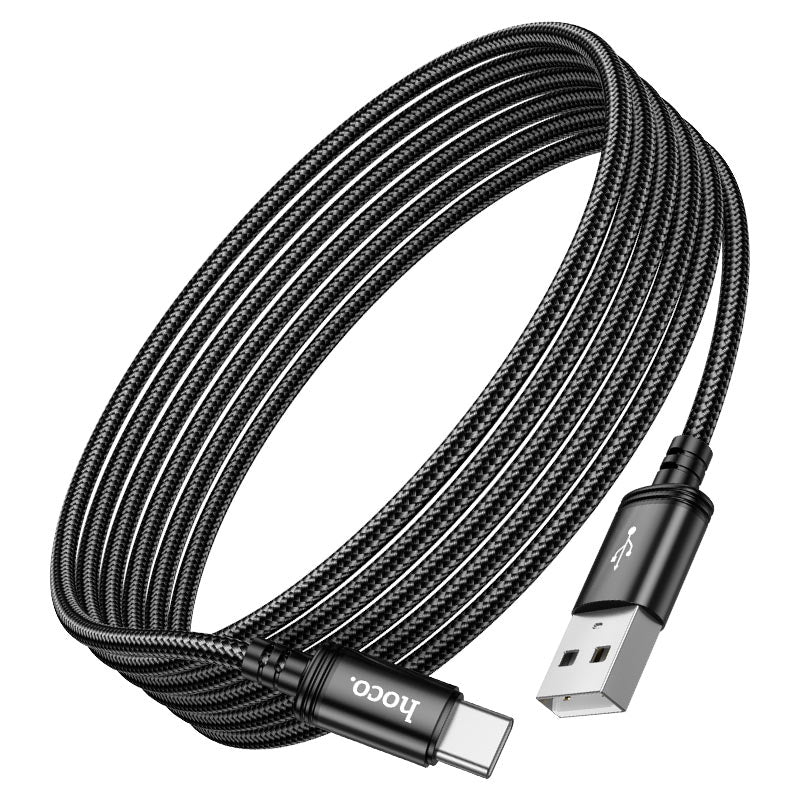 Cavo Dati e Ricarica USB-A - USB-C HOCO X91, 18W, 3m, Nero