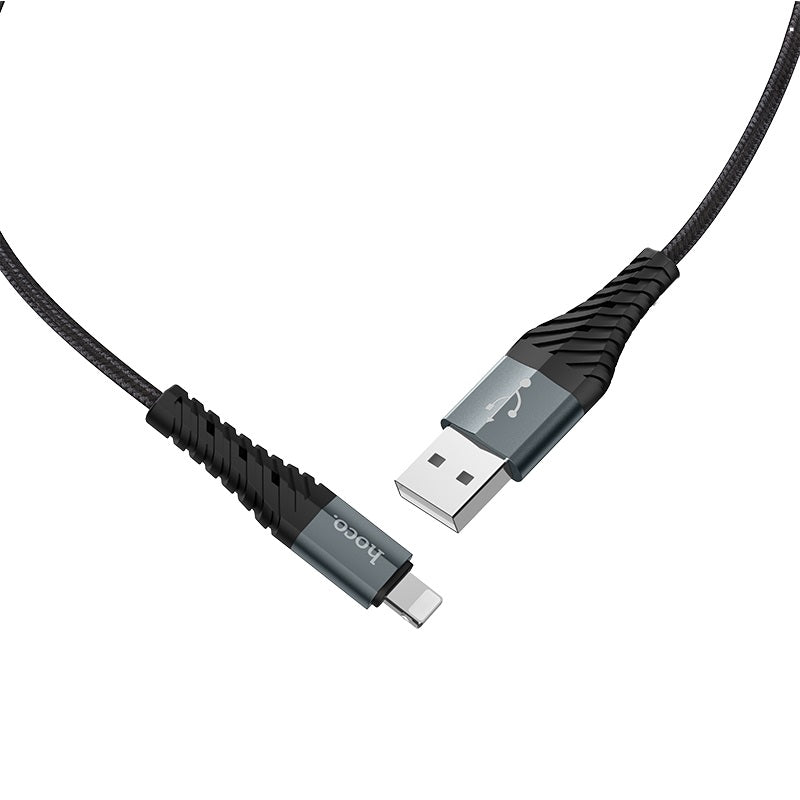 Cavo dati e ricarica USB-A - Lightning HOCO X38 Cool, 18W, 1m, nero