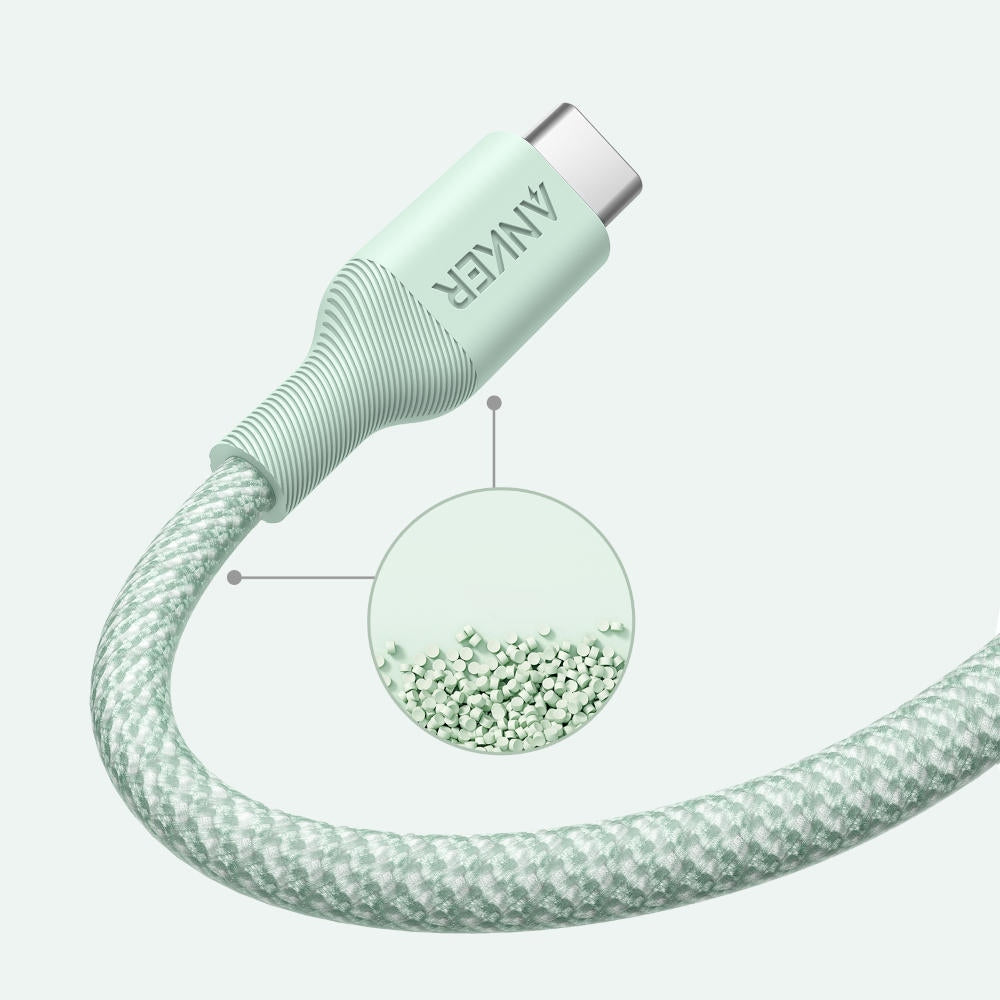 Cavo Dati e Ricarica USB-C - USB-C Anker 544, 140W, 1.8m, Verde A80F6H61