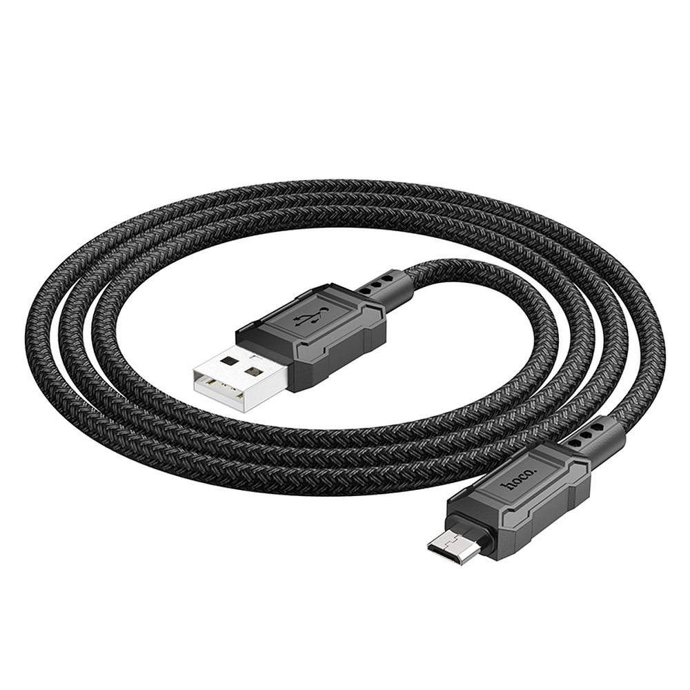 Cavo Dati e Ricarica USB-A - microUSB HOCO Leader X94, 18W, 1m, Nero