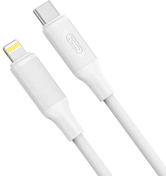 Cavo Dati e Ricarica USB-C - Lightning XO Design NB-Q265A, 27W, 1m, Bianco