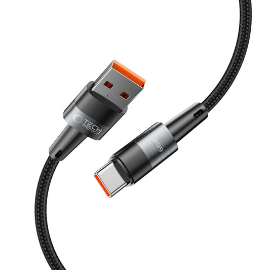Cavo Dati e Ricarica USB-A - USB-C Tech-Protect Ultraboost, 66W, 0,5m, Grigio