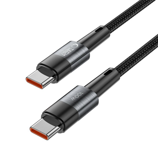 Cavo Dati e Ricarica USB-C - USB-C Tech-Protect Ultraboost, 100W, 0,25m, Grigio