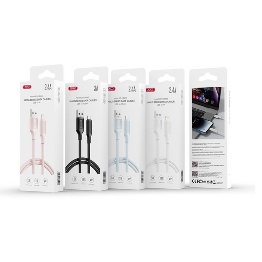 Cavo Dati e Ricarica USB-A - USB-C XO Design NB265, 18W, 1m, Bianco
