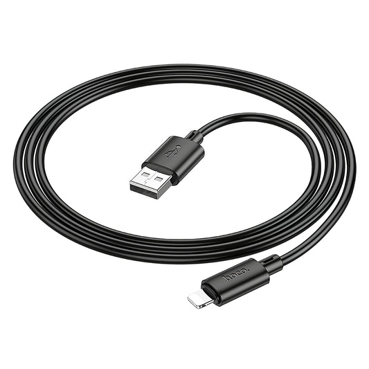 Cavo dati e ricarica USB-A - Lightning HOCO X88, 18W, 1m, nero
